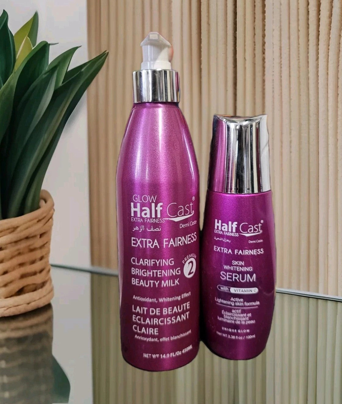 HALFCASTE EXTRA FAIRNESS WHITENING LOTION 450ml