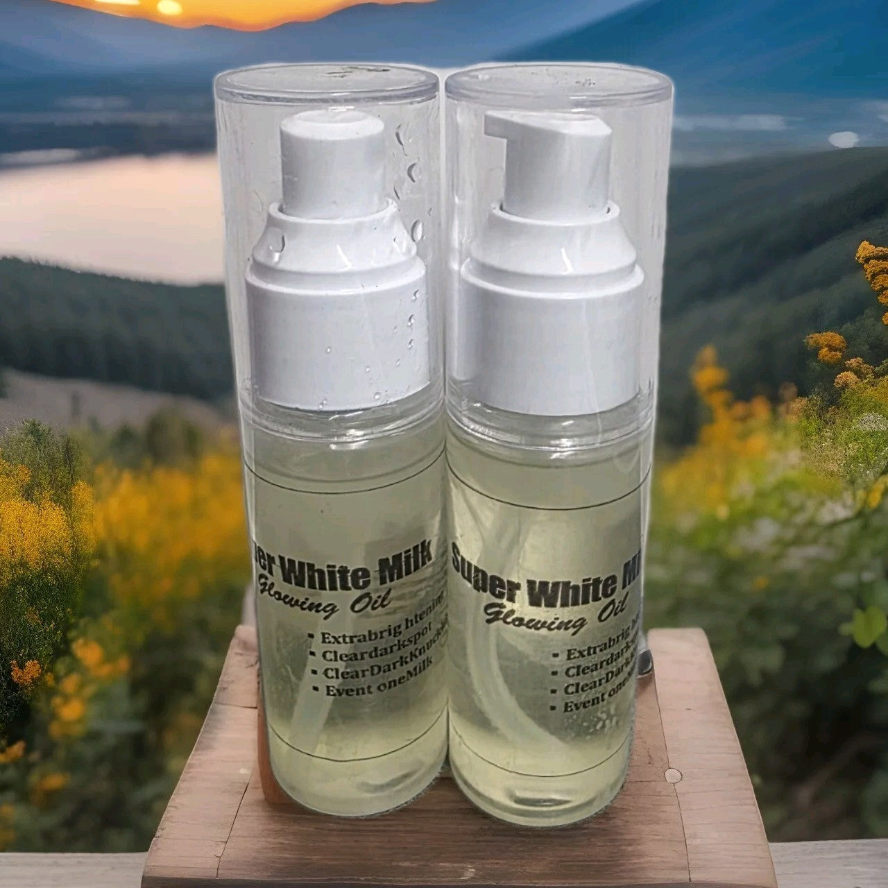 SUPER WHITE MILK WHITENING OIL