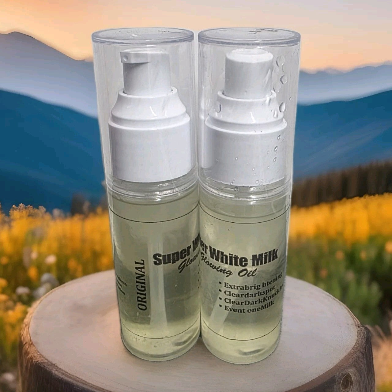 SUPER WHITE MILK WHITENING OIL