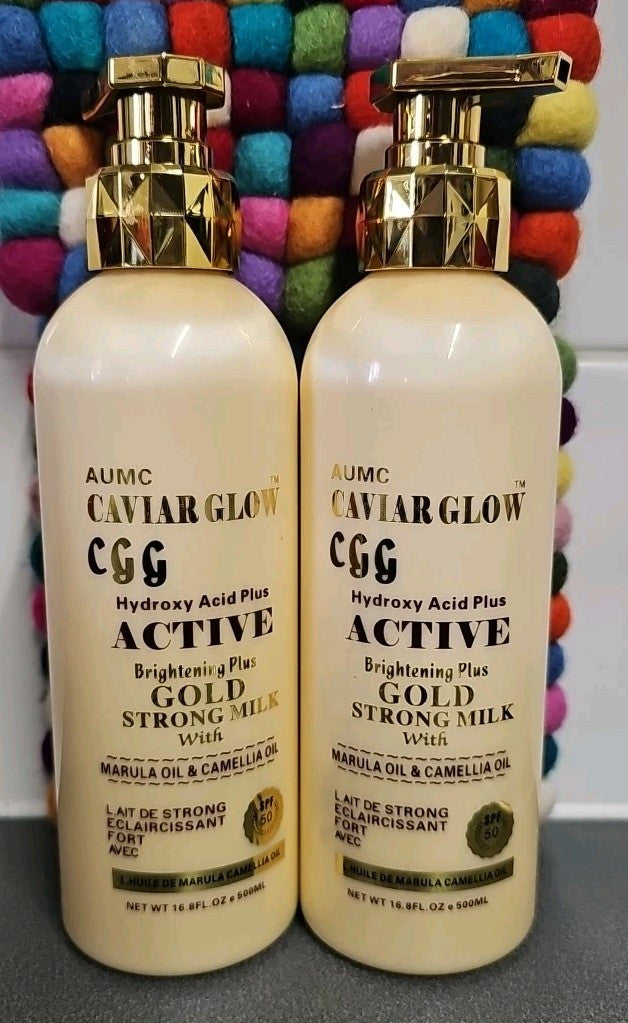 AUMC CAVIAR GLOW BRIGHTENING MILK GOLD 500ml