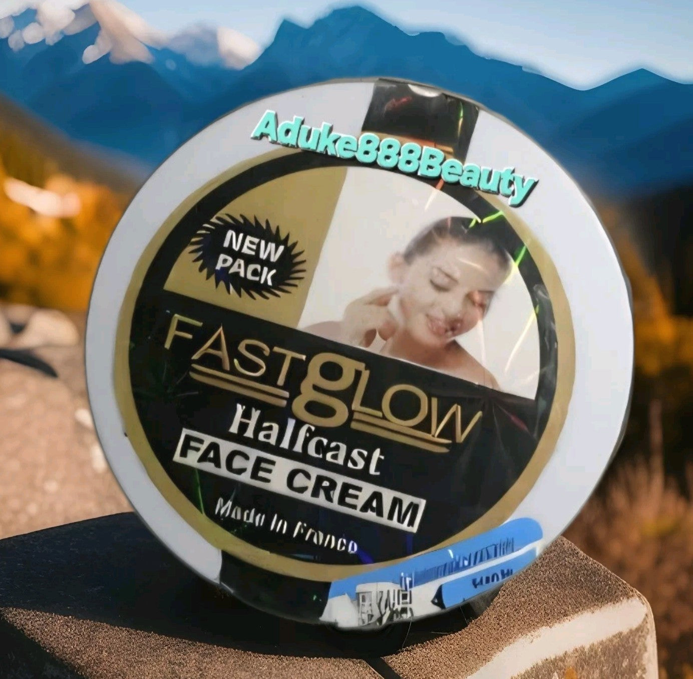 FAST GLOW HALFCASTE WHITENING FACE CREAM
