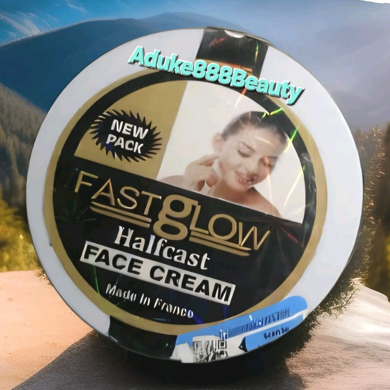 FAST GLOW HALFCASTE WHITENING FACE CREAM