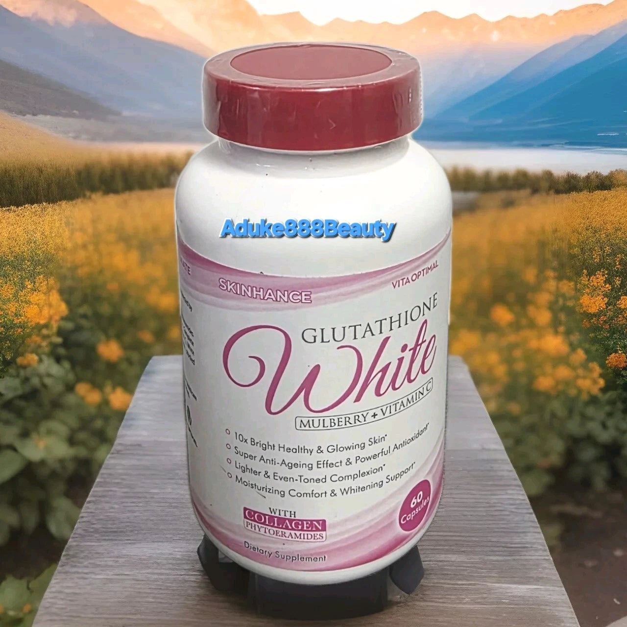 GLUTATHIONE WHITE CAPSULES SKIN WHITENING SUPPLEMENT