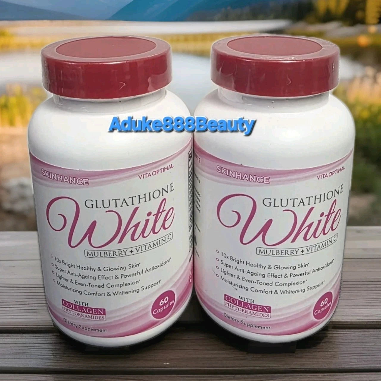GLUTATHIONE WHITE CAPSULES SKIN WHITENING SUPPLEMENT