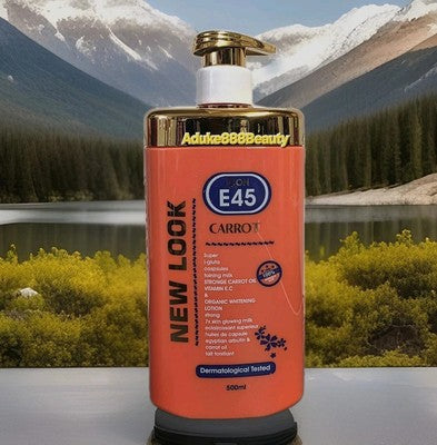 ICON E45 CARROT WHITENING LOTION 500ml✅️