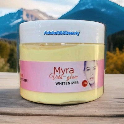ORIGINAL MYRA VITA GLOW WHITENIZER FACE CREAM (LUXURY IN A JAR) 120g✅️