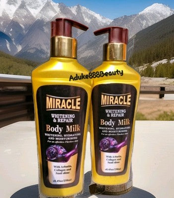 MIRACLE WHITENING AND REPAIR BODY MILK 250ml✅️