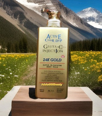 ACTIVE CAVIAR DRIP 24K GOLD WHITENING LOTION 444ml SPF50✅️