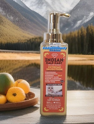 DSF INDIAN HALFCASTE EXTREME INJECTION WHITENING MILK LOTION 500ml SPF55✅️