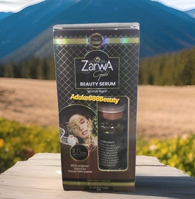 ZARWA GOLD AMPOULE BEAUTY SERUM INSTANT GLOW WHITENING✅️