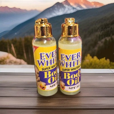 EVER WHITE SUPER WHITENING BODY OIL 120ml 1pc