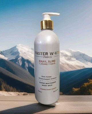 FASTER WHITE PARIS SNAIL SLIME WHITENING BODY MILK 500ml