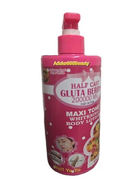 GLUTA BERRY HALFCAZT MAXITONE WHITENING LOTION GLUTATHIONE COLLAGEN 520ml✅️
