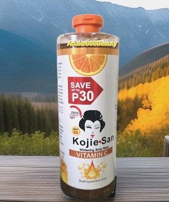 KOJIE SAN VITAMIN C WHITENING BODY WASH HYALURONIC ACID NEEM LEAF 1000ml SPF40✅️