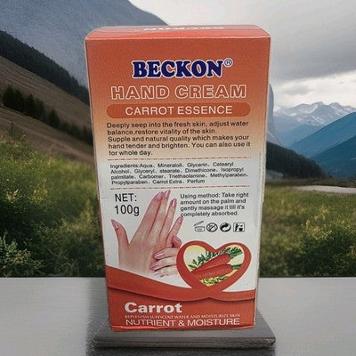 BECKON HAND CREAM CARROT 100g