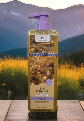 BR BEAUTY ROUTINE HALFCASTE 24k RETINOL-A SHOWER GEL