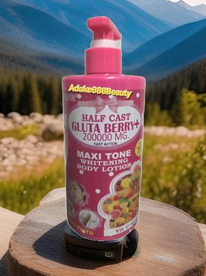 GLUTA BERRY HALFCAZT MAXITONE WHITENING LOTION GLUTATHIONE COLLAGEN 520ml✅️