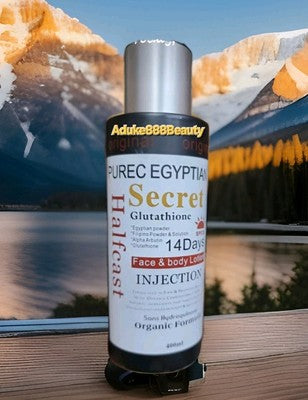 ORIGINAL PUREC EGYPTIAN SECRET HALCAST INJECTION WHITENING  LOTION 400ml SPF60✅️