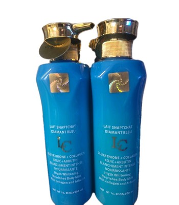 SNAPCHAT DIAMOND BLUE GLUTATHIONE & COLLAGEN WHITENING BODY MILK 500ml✅️