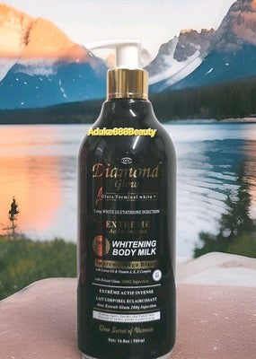 DIAMOND GLOW WHITENING BODY MILK EXTREME ACTIVE INTENSE 500ml SPF60✅️