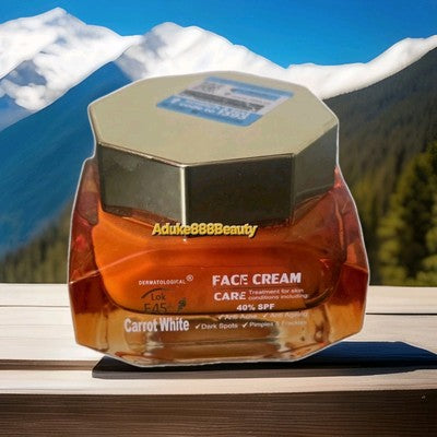 LOK E45 CARROT WHITE FACE CREAM 50ml SPF40✅️