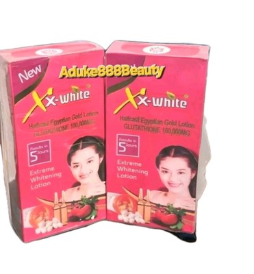 XX-WHITE HALFCAZT EGYPTIAN EXTREME  WHITENING BODY LOTION 500ml✅️