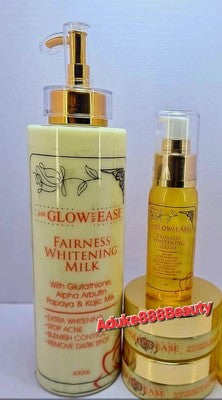 GLOW WITH EASE FAIRNESS XTRA WHITENING 3PC SET✅️