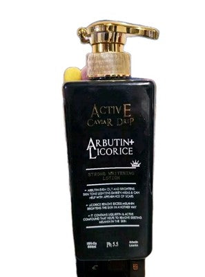 ACTIVE CAVIAR DRIP WHITENING LOTION BLACK SPF50 444ml✅️