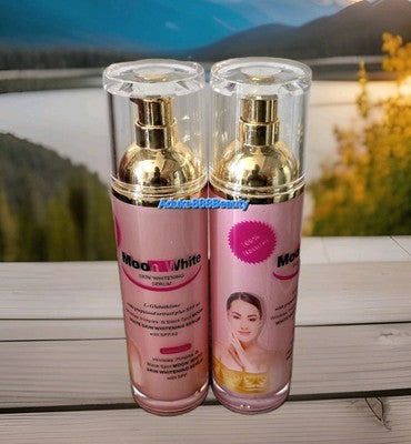 MOON WHITE SKIN WHITENING SERUM L-GLUTATHIONE GRAPESEED EXTRACTS 100ml SPF60 ✅️