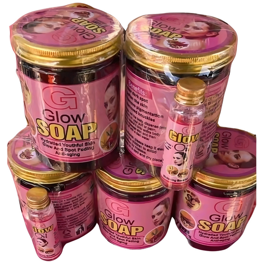 G GLOW SOAP SUPER WHITENING 500g (2in1)