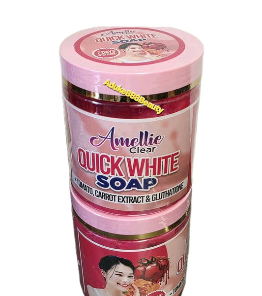 AMELLIE CLEAR QUICK WHITE SOAP 7DAYS WHITENING 500g
