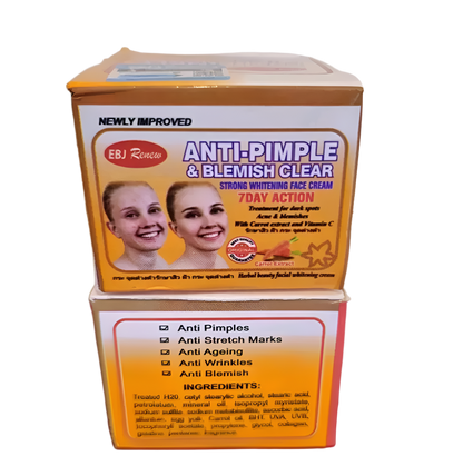 ANTI PIMPLE STRONG WHITENING FACE CREAM