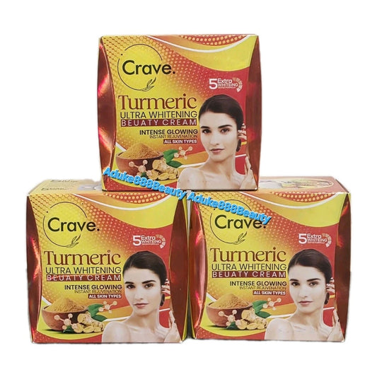 CRAVE TUMERIC ULTRA WHITENING CREAM 5in1 INTENSE GLOWING