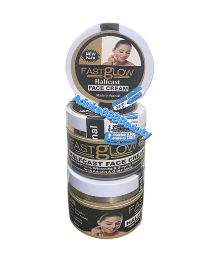 FAST GLOW HALFCASTE WHITENING FACE CREAM