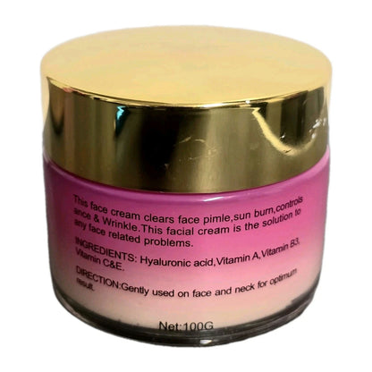 GLUTA GOLD AQUA ULTIMATE WHITENING FACE CREAM (LUXURY IN A JAR) 100g