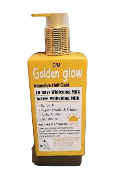 GOLDEN GLOW LOTION WHITENING MILK INTENSIVE LOTION 500ml