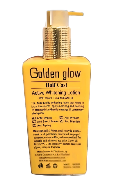 GOLDEN GLOW LOTION WHITENING MILK INTENSIVE LOTION 500ml