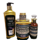 MIRACLE WHITENING & REPAIR BODY MILK FACE CREAM BODY OIL & SOAP 4PC SET