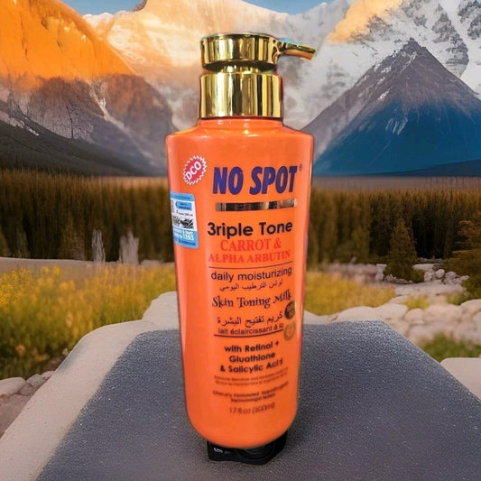 ORIGINAL NO SPOT 3RIPLE TONE CARROT WHITENING LOTION 500ml