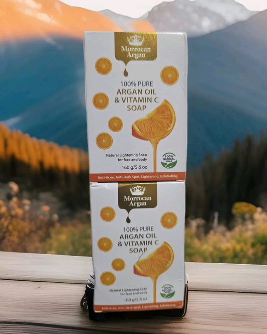 MORROCAN ARGAN OIL & VITAMIN C SOAP 160g