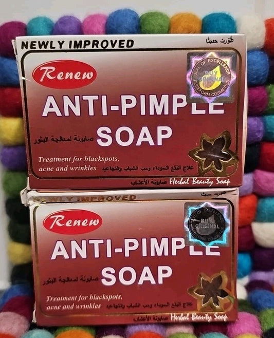 ANTI-PIMPLE FACE WHITENING SOAP