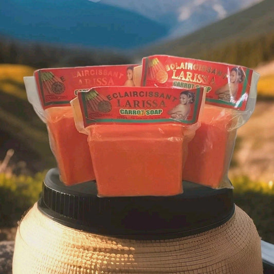 4×225g ORIGINAL LARISSA WHITENING CARROT SOAP