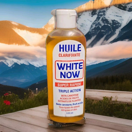 WHITE NOW OIL SUPER RAPID TRIPLE ACTION WHITENING 125ml ✅️