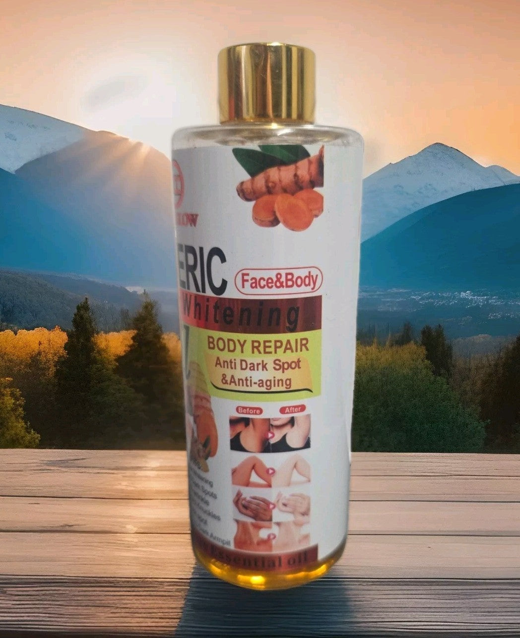 FAST GLOW SUPER WHITENING FACE & BODY OIL 300ml SPF50