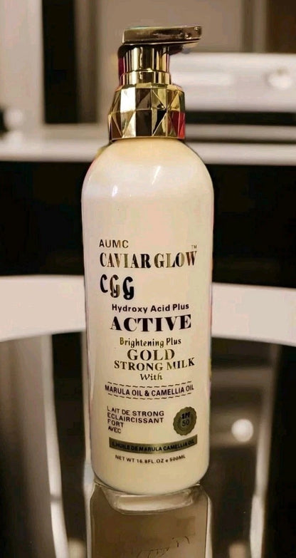 AUMC CAVIAR GLOW BRIGHTENING MILK GOLD 500ml