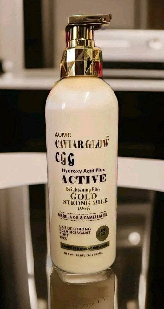 AUMC CAVIAR GLOW BRIGHTENING MILK GOLD 500ml