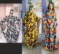 Rich Aunty Beautiful Elegant 'Butterfly Boubou' Long Dress Sizes 12-24