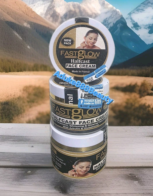 FAST GLOW HALFCASTE WHITENING FACE CREAM