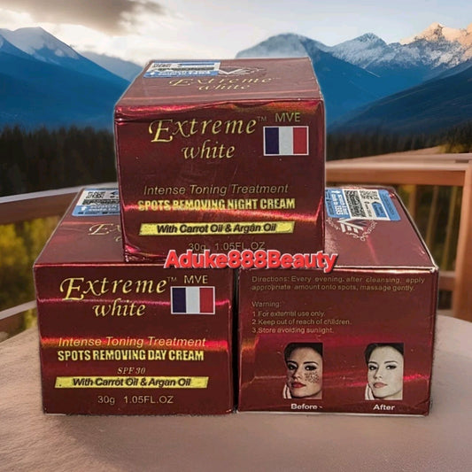 EXTREME WHITE SPOTS REMOVING FACE CREAM INTENSE WHITENING 30g SPF30