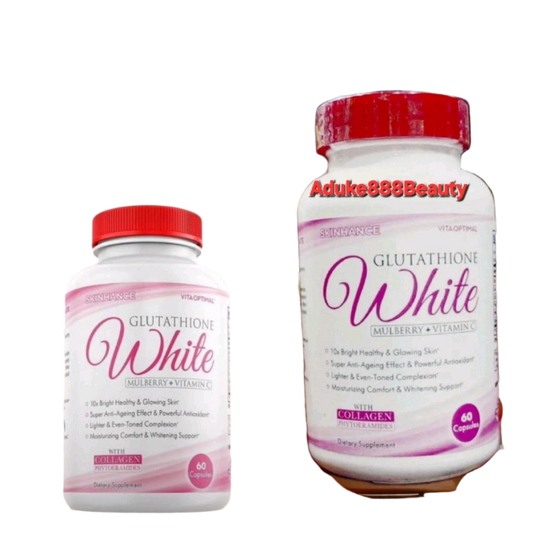 GLUTATHIONE WHITE CAPSULES SKIN WHITENING SUPPLEMENT